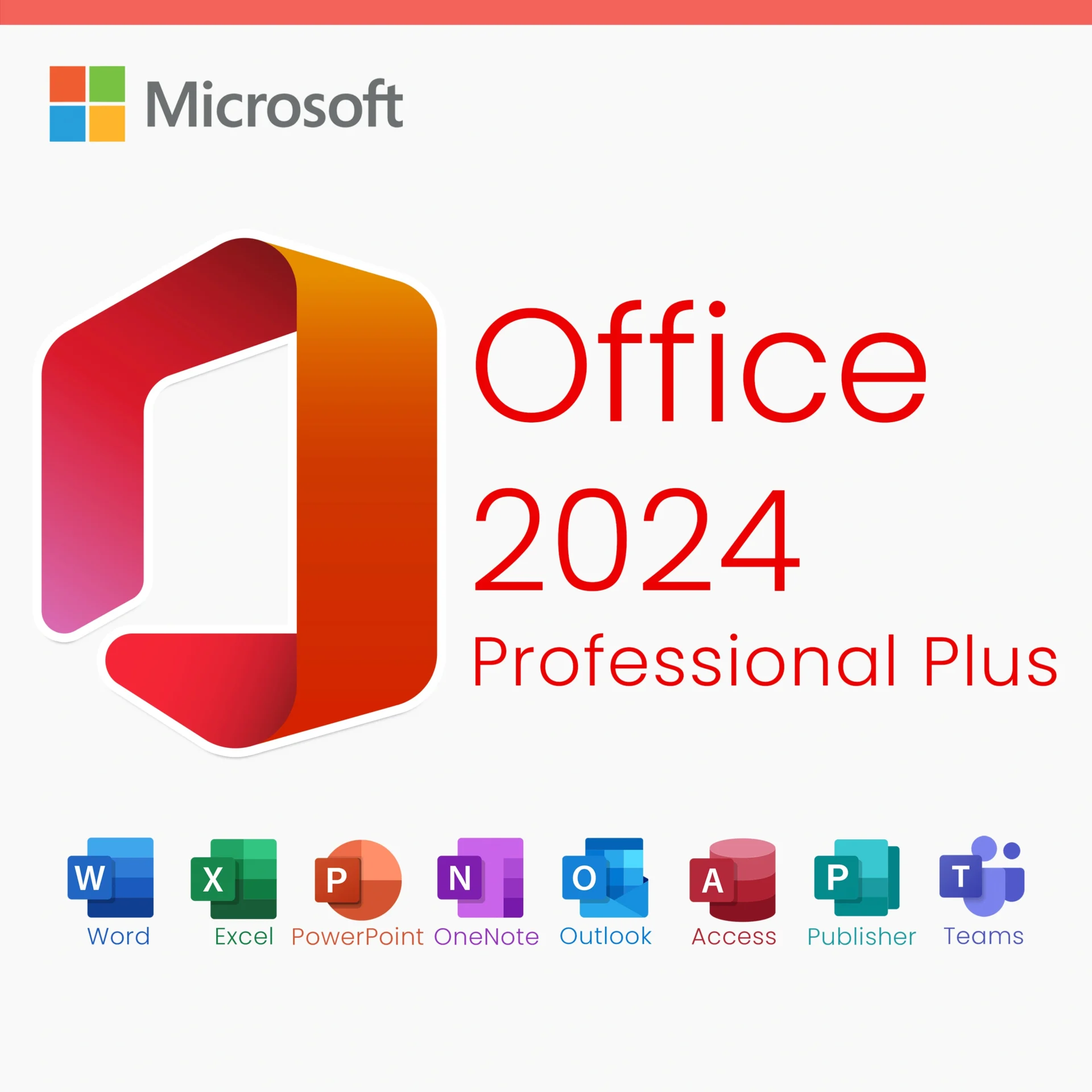 Microsoft Office 2024 Professional Plus For 1 PC - Lifetime Activation Key SOFTCOMP