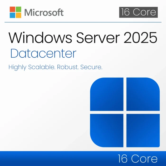 Microsoft Windows Server 2025 Datacenter 16 Core SOFTCOMP