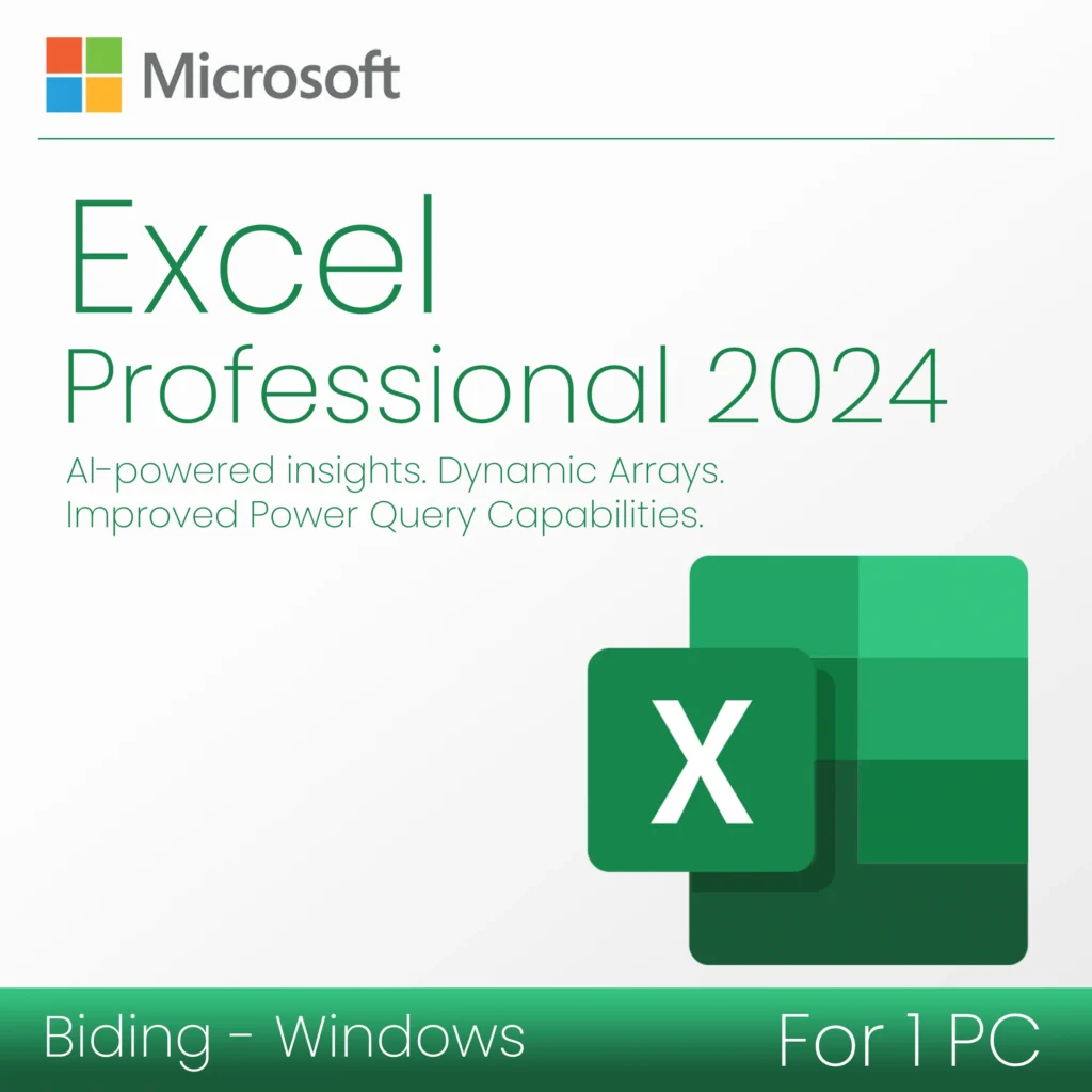 Microsoft Excel 2024 Professional
