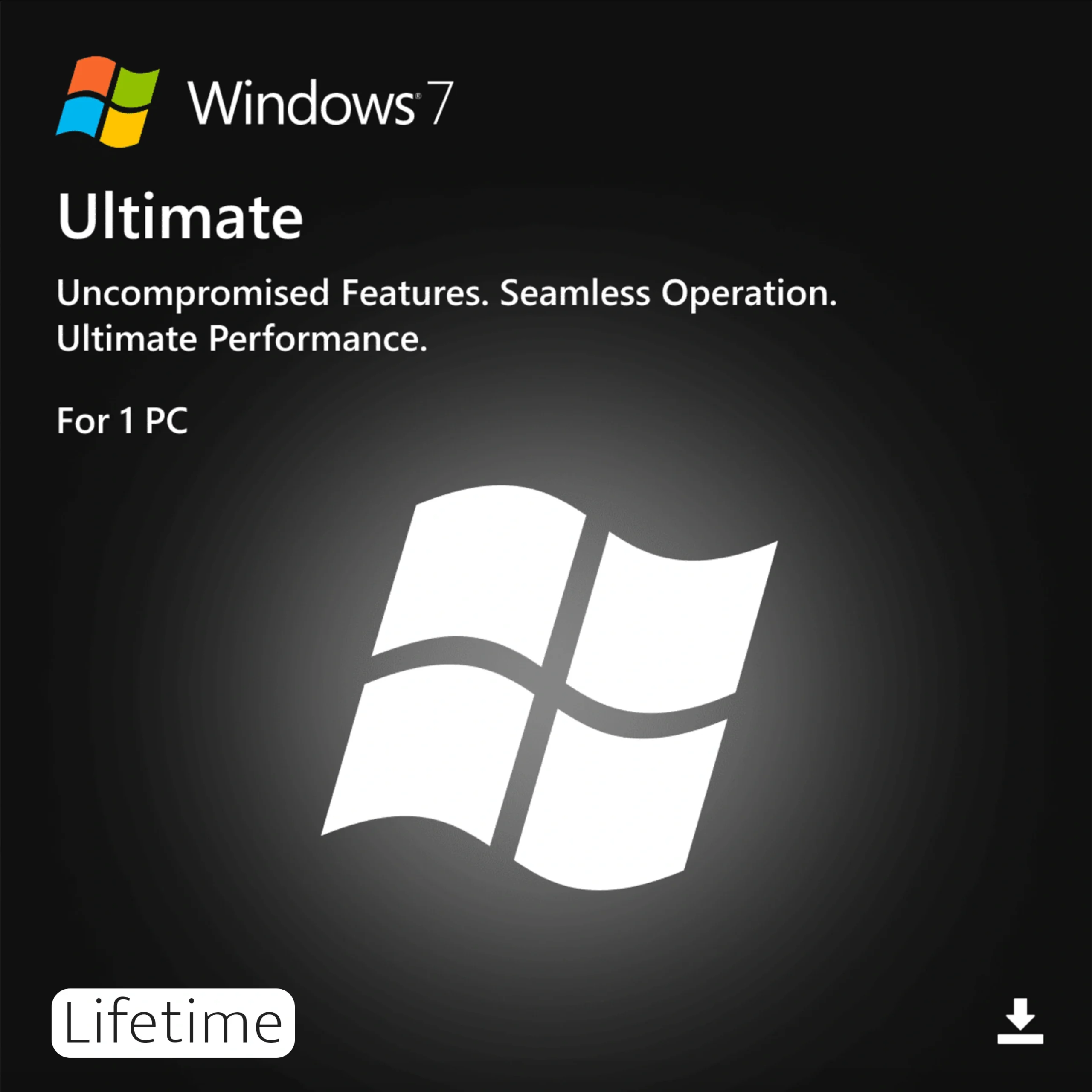Microsoft Windows 7 Ultimate 32/64 Bit