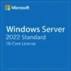 Microsoft Windows Server 2022 Standard 16 Core - Lifetime License