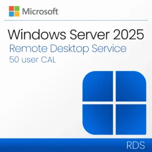 Microsoft Windows Server 2025 Remote Desktop Services User Connections (50) CAL