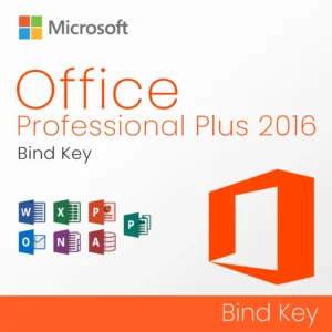 Microsoft Office 2016 Professional Plus - Bind Key