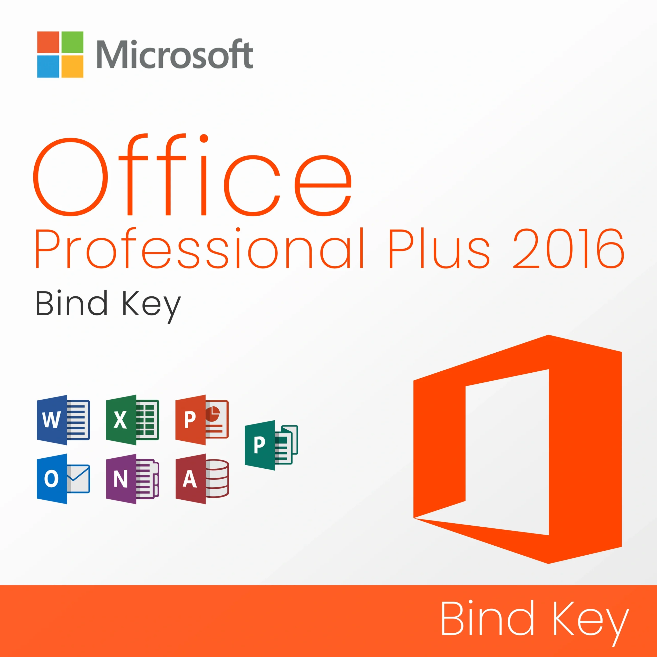 Microsoft Office 2016 Professional Plus - Bind Key