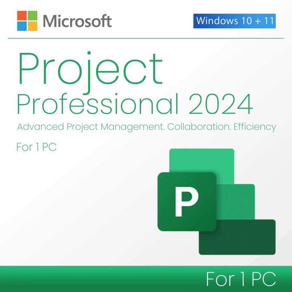 Microsoft Project 2024 Professional - Lifetime License key