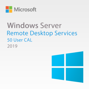 Microsoft Windows Server 2019 RDS User Connections (50) CAL