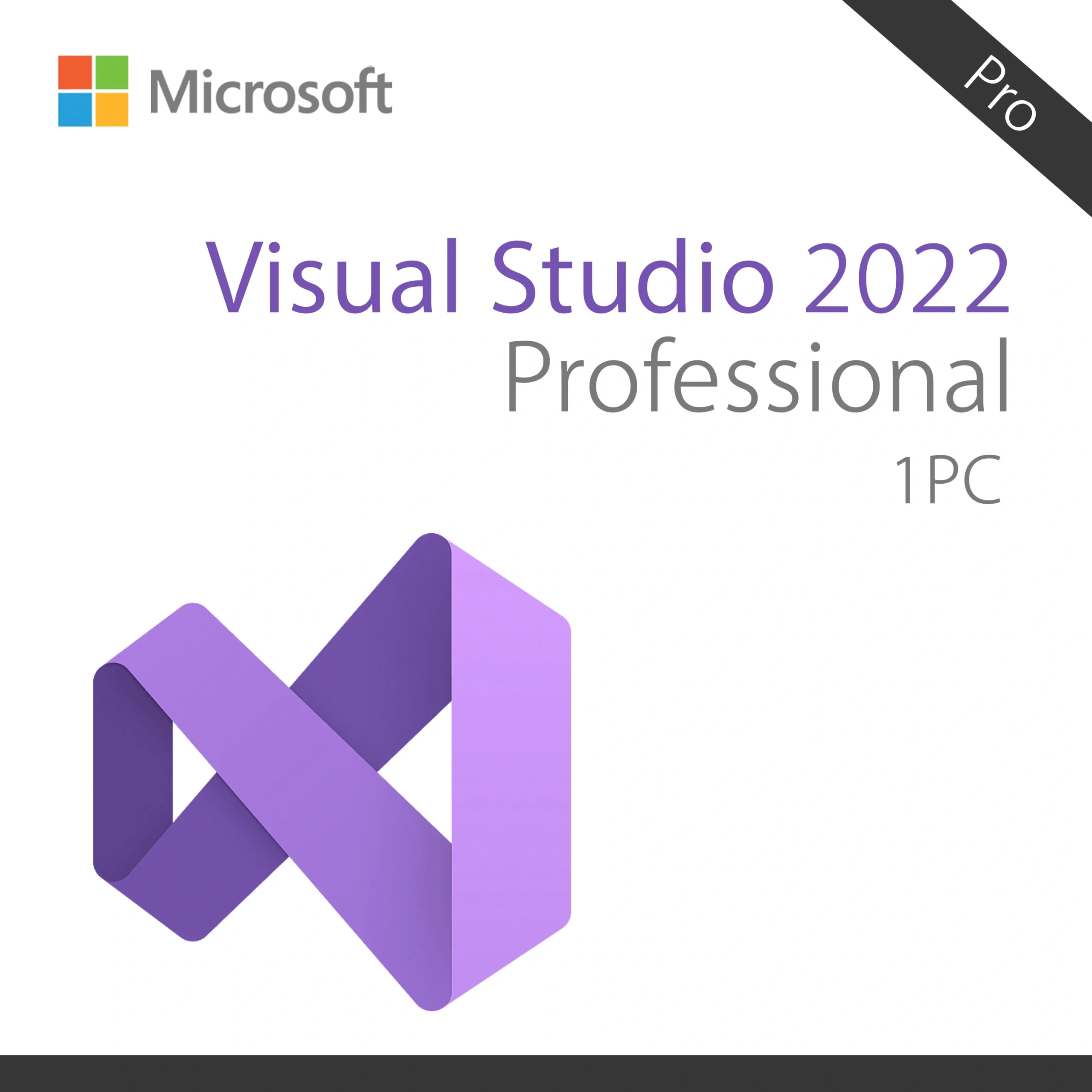 Microsoft Visual Studio Professional 2022 - Lifetime License