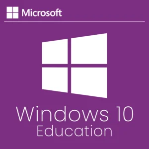 Microsoft Windows 10 Education - Lifetime License Key