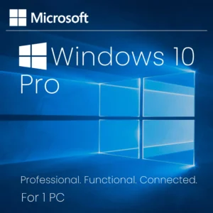 Microsoft Windows 10 Professional - Lifetime License