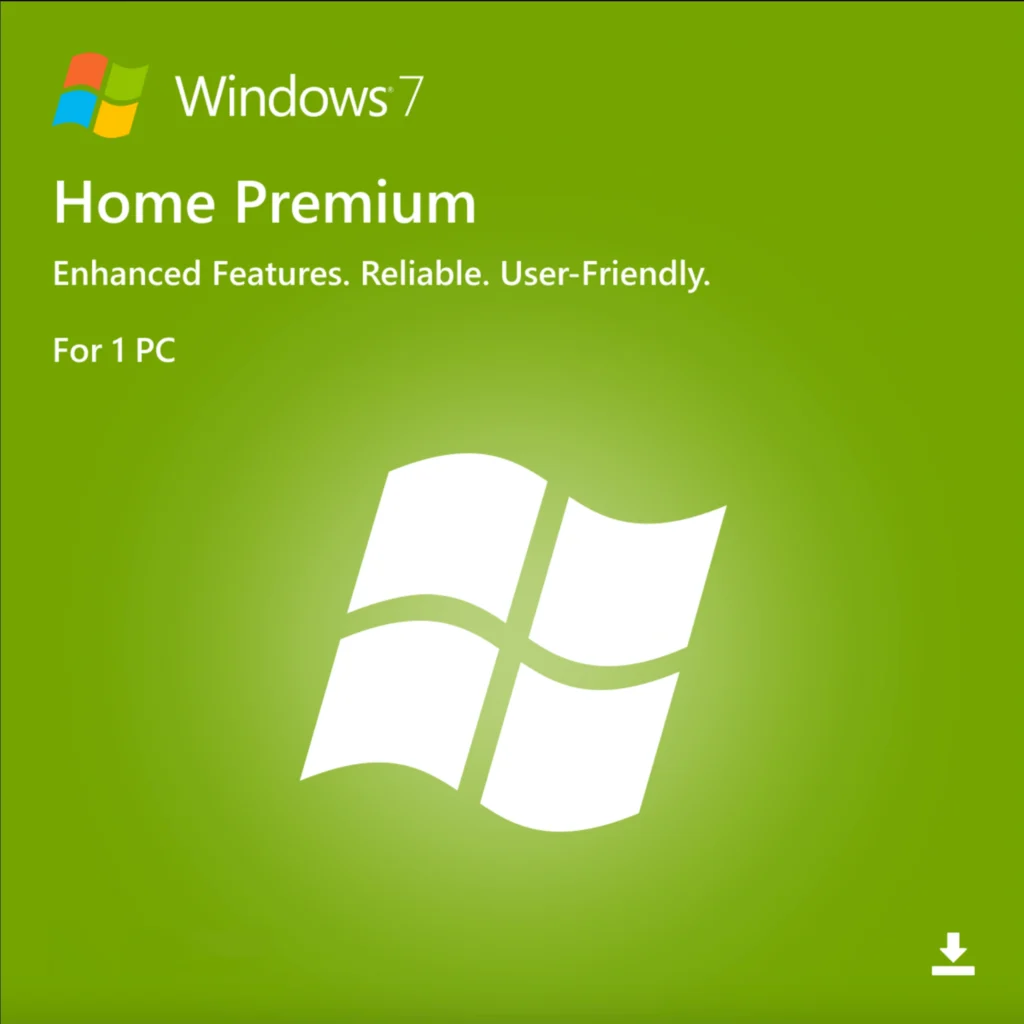 Microsoft Windows 7 Home Premium - Lifetime License Key
